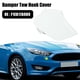 thumbnail image 2 of Cubierta de gancho de remolque para parachoques delantero de coche F1EB17A989 para Ford Focus MK3 2014 2015 2016 2017 2018 cubierta de tapa de ojo de gancho de remolque tapa de remolque blanco elegante Unique Bargains ganchos de remolque, 2 of 6