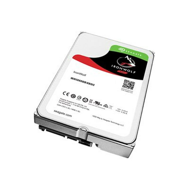 Seagate IronWolf ST2000VN004 - Disque Dur - 2 TB - Interne - 3.5" - SATA 6Gb/S - 5900 Tr/min - Tampon: 64 MB