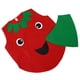 thumbnail image 2 of EeaseMX Kit de disfraz de frutas y verduras para niños, disfraz de tomate, ropa y sombrero de tela, accesorios para disfrazarse (rojo), 2 of 8