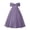 Light Purple*, variant on RUTAYY Teen Girls Dress Formal Off Shoulder Solid Color Big Bow Floor Length Gown Party Breathable Comfortable Classic Versatile Dresses