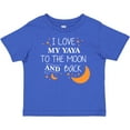 thumbnail image 3 of Inktastic I Love My Yaya to the Moon and Back Boys or Girls Baby T-Shirt, 3 of 5