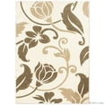 thumbnail image 2 of Cream Allstar Floral Design Modern Geometric Area Rug (5' 2" x 7' 2"), 2 of 2
