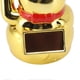 thumbnail image 3 of Solar Powered Waving Lucky Cat Solar Powered Gold Welcoming Waving Hand Paw Up Wealth Fortune Lucky Cat Gold, 3 of 4