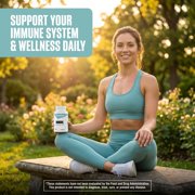 Nutrabio Immune- Immune Support Supplement- Immunity Supplement- 90 Vegetable Capsules