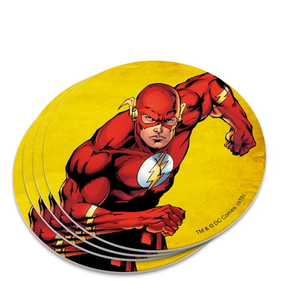 The Flash Character Novelty Coaster Set