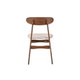 thumbnail image 6 of New Classic Furniture Morocco Wood Dining Chair in Natural (Set of 2), 6 of 7