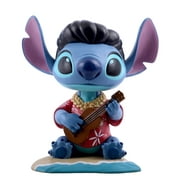 Disney's Lilo & Stitch 6.5" Blue Hawaiian Elvis Stitch Head Knocker Bobblehead, by NECA