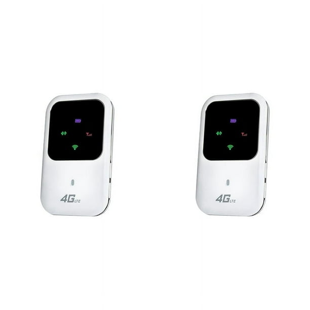 Router WiFi 4G de bolsillo MiFi 2X, módem WiFi de 150 Mbps, punto de acceso inalámbrico móvil para coche con ranura para tarjeta SIM, MiFi inalámbrico