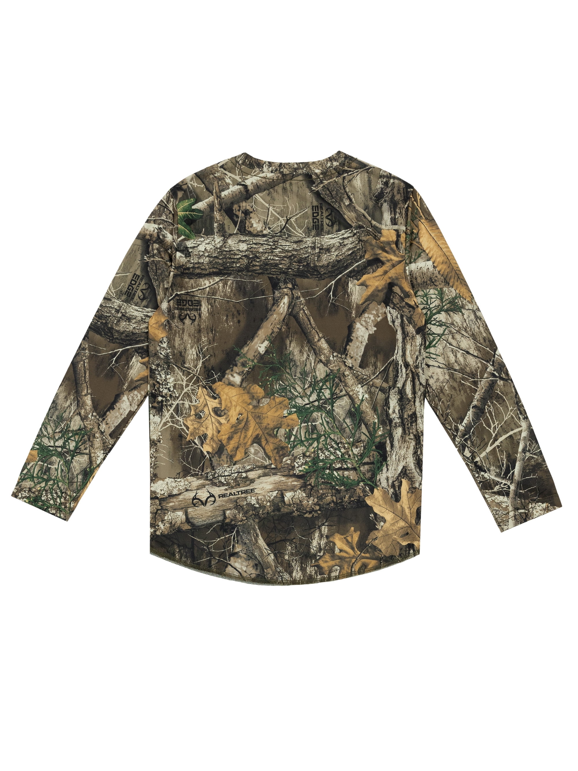 Realtree Edge Youth Performance Thermal Long Sleeve Top and Bottom Set