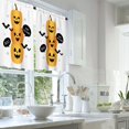 thumbnail image 2 of LALILO Kitchen Curtains and Valances Set of 3 36" Happy Window Treatment Tiers for Window Decor, 2 of 5