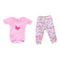 thumbnail image 1 of Conjunto Simply Basic Baby Talla 12 Meses Rosa Hello Beautiful para Bebé 2 Piezas, 1 of 3