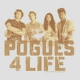 thumbnail image 2 of Women's Outer Banks Pogues 4 Life Racerback Tank Top White Heather X Small, 2 of 4