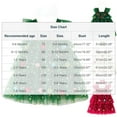 thumbnail image 6 of Posijego Toddler Girls Christmas Dresses Little Girls Cute Sleeveless Layered Tulle Dresses Princess Party, 6 of 6