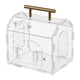 thumbnail image 3 of Terrario para Reptiles Caja de Cría Caja de Alimentación Hábitat Acrílico con Asa Portátil Puerta Giratoria Adecuada para Mascotas Pequeños Y Traslado, 3 of 7