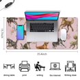 thumbnail image 5 of Long Mouse Pads for Desk,Dogs with Pioneer Flower Desk Mats on Top Of Desks, Desk Mouse Pad Extra Large with 3mm Non-Slip Base and Stitched Edge for Gaming,Office,Work,Home 35.4"x15.7", 5 of 6