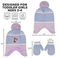 thumbnail image 6 of Disney Toddler Winter Hat, Kids Gloves or Toddler Mittens, Frozen Elsa and Anna Baby Beanie for Girl Ages 2-4, 6 of 7