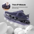thumbnail image 2 of Zapatillas para correr y caminar para mujer NORTIV 8, Talla 9.5, Púrpura oscuro, 2 of 7