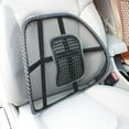 thumbnail image 3 of Thinsony Support Lombaire en Maille Perles de Massage pour Chaise Coussin de Massage 40*38cm, 3 of 6