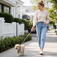 thumbnail image 3 of Retractable Dog Leash, Portable Nylon Retractable Lead For Small Dogs, Ideal For Outdoor Walking, 3 of 4