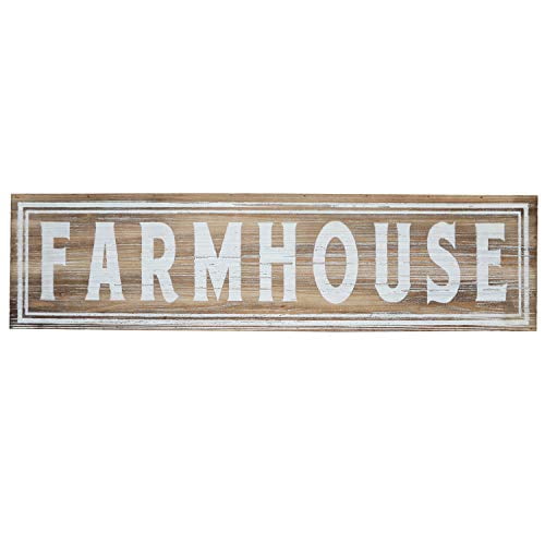 Barnyard Designs Large Wooden Farmhouse Sign Rustic Vintage Primitive Country Wall Decor 30 X 8 Walmart Com Walmart Com