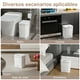 thumbnail image 4 of 2 PZS Bote De Basura Inteligente Sensor 14L De Baño PrettyCare GC01 Blanco, 4 of 12
