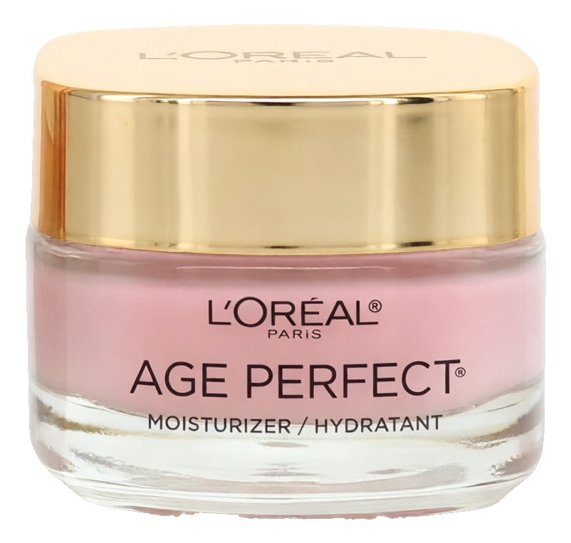 L'Oreal Paris Age Perfect Rosy Tone Anti-Sagging Face Moisturizer, Renew & Revive Healthy Tone, 1.7 oz