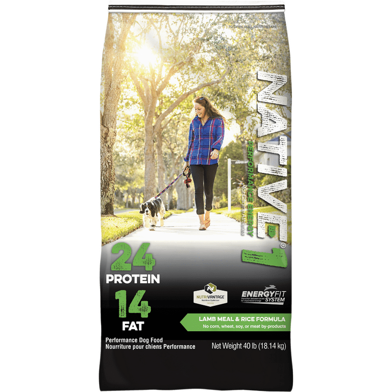 Native Brand Level Adult Dry Dog Food, 40lb, for Sensitive