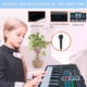 thumbnail image 3 of JTWEEN Teclado Electrónico Digital Musical - Teclado de Aprendizaje para Niños 61 Teclas Piano Eléctrico Portátil con Grabación, cable USB, Micrófono - Negro, 3 of 8