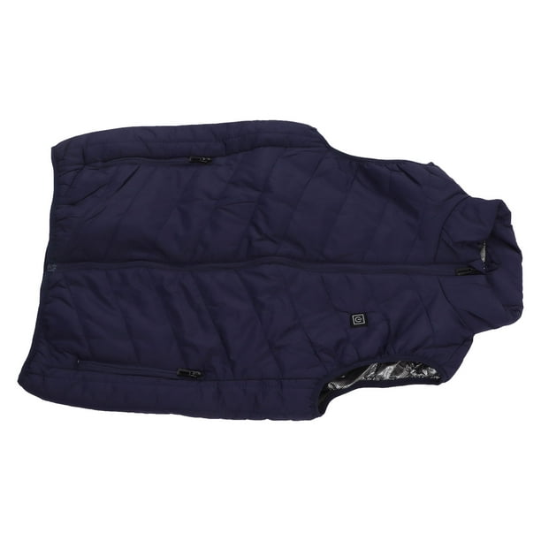 Chaleco calefactor de invierno, chaleco calefactor eléctrico, chaqueta calefactora eléctrica inteligente, chaleco calefactor eléctrico, acabado de lujo