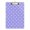 Silver, variant on Purple Background White Dots Acrylic Clipboard Drawing Board with Hook Writing Pad File Storage A4 Size Gold 12.5" x 9"