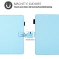 thumbnail image 2 of Dteck Universal 6.5-7.5 inch Tablet Case, Multi-Angle Stand Flip Wallet Case with Cards Slots/Pen Holder Magnetic Buckle Cover for Samsung Tab E lite/Tab A E/ RCA 7"/ Lenovo Tab E7/ Google Nexus 7", 2 of 8