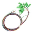 thumbnail image 5 of BIMZUC 1.5 Meter / 4.9 Feet Fiber Optic Pigtail 12 Strands SC APC Color Coded Single Mode Cable for Welding Network Systems, 5 of 9