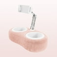 thumbnail image 5 of Tablet Pillow Stand with 2 Trays - Soft Comfortable Bed Reading Accessory Holder for 4-13 Inch Phones, Tablets, Kindles, and E-Readers, 5 of 9