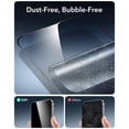 thumbnail image 4 of Protector de pantalla ESR 9H+ Glass para iPhone 14 Pro (paquete de 3), 4 of 9