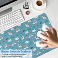 thumbnail image 4 of Long Mouse Pads for Desk,Blue Cartoon Unicorn Rainbow Desk Mats on Top Of Desks, Desk Mouse Pad Extra Large with 3mm Non-Slip Base and Stitched Edge for Gaming,Office,Work,Home 31.5"x15.7", 4 of 6