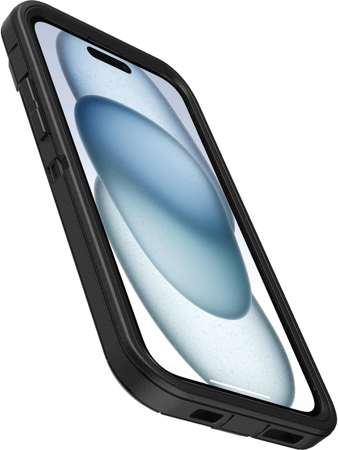 OtterBox iPhone 15 Plus & iPhone 14 Plus Only - Defender Series Case - Black - Screenless - Rugged & Durable - with Port Protection - Holster Clip Includes - Non-Retail Packaging