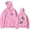 Pink, variant on Livingston Shadow Merch Hoodies, unisex styles, long sleeved sportswear, fashionable and trendy clothing