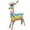 Multicolor 070, variant on JWshufel Christmas Decorations Reindeer Aluminum Film Lifelike Design for Holiday Parties and Home Decor 32.1in Gold