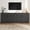 Grey, variant on Fatmok 75" Farmhouse TV Stand with Fluted Doors, Rustic Entertainment Center with Adjustable Shelves for Living Room or Bedroom(Grey)
