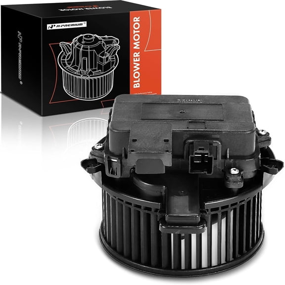 A-Premium HVAC Heater Blower Motor with Brushless Motor Compatible with Audi Vehicles - A4/Q7 2017-2019, A6 Quattro 2019, Q5/SQ5 2018-2020, S5 2018-2019 - Front Side, Replace# 4M1820021B, 4M1820021
