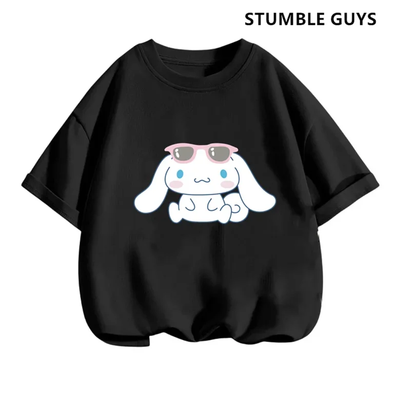 Cinnamoroll T-shirt Set Sanrio Children's Short-sleeved New