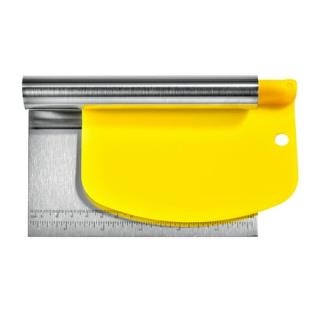 

1 Set Stainless Steel Dough Cutter Dough Scraper Kitchen Gadget for Home