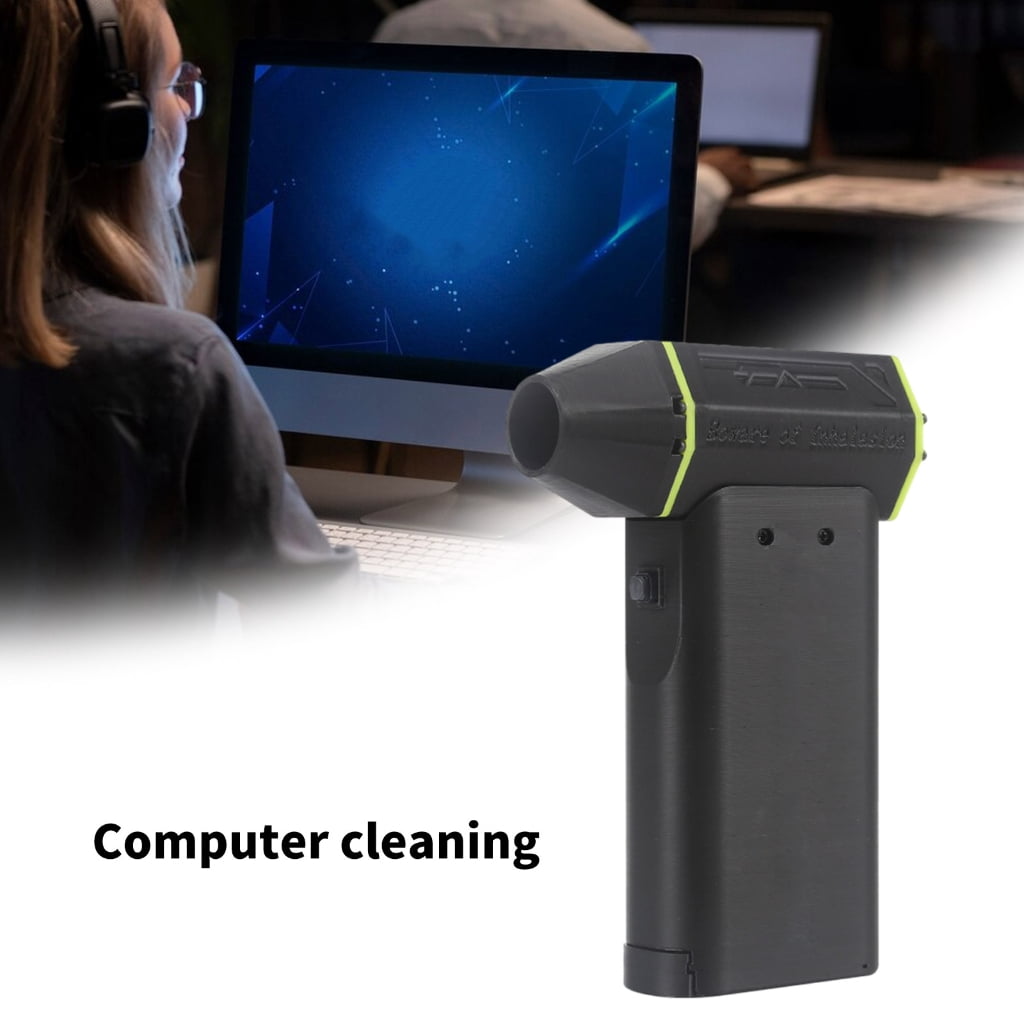 Zeiwohndc Cordless Electric Air Duster Fan 130000RPM Rechargeable Mini Blower