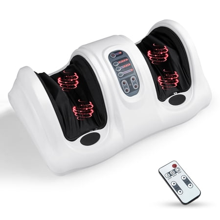 Gymax Rolling Foot Massager Shiatsu Foot Massage Machine w/ Remote
