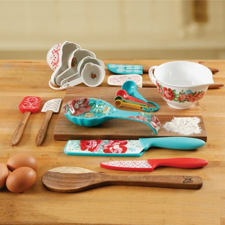 The Pioneer  Woman  Vintage Floral Gadget Set  20 Piece 