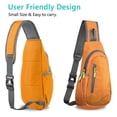 thumbnail image 3 of Bolso Cruzado Ligero TITECOUGO en Nylon Naranja, 3 of 6