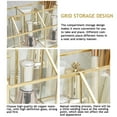 thumbnail image 4 of Organisateur Cosmétique en Verre, Support de Pinceaux, Présentoir Décoratif Transparent pour Pinceaux, Rouges à Lèvres, Vernis à Ongles, 4 of 9