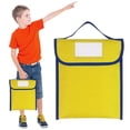 thumbnail image 5 of Clearance Under $1.59! 1PC Handheld Document Organizer Bag, Portable File Storage Tote with Handle, Cloth, for Travel & Office, (31.5*26.5cm, Yellow), 5 of 5