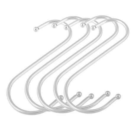 Stainless Steel Pot Hook - Unique Bargains Kitchen Pots Pans Hanging Hanger S Style Stainless Steel Hooks 5 Pcs