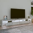 thumbnail image 4 of vidaXL TV Stand with LED Lights Entertainment Center TV Console Media Unit, 4 of 204